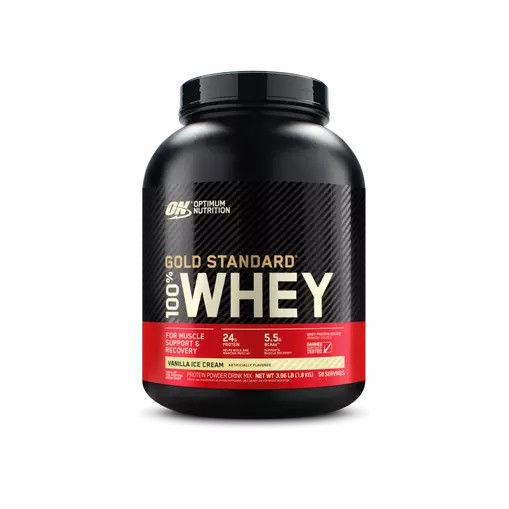 Optimum Nutrition GOLD STANDARD 100% WHEY™ Vainilla Ice Cream 4 lb (58 Servings) Argentina | 49027-SCWN