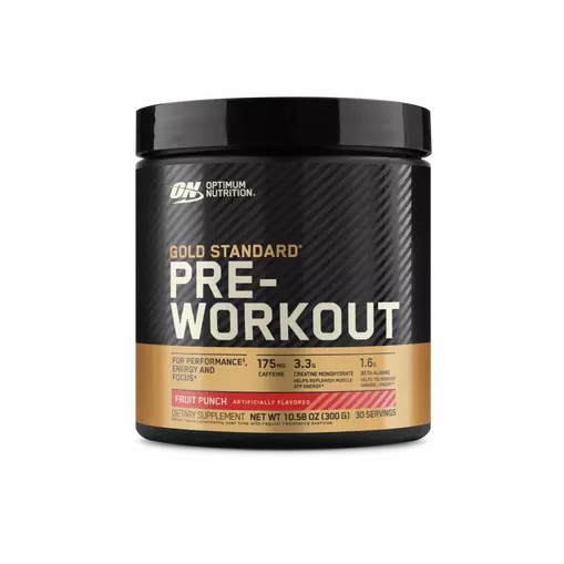 Optimum Nutrition GOLD STANDARD® Pre-Workout Fruit Punch 0.66 lb (30 Servings) Argentina | 16429-MCHK