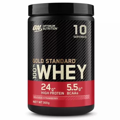 Optimum Nutrition Gold Standard 100% Whey Proteina Delicious Strawberry 300 grams (10 Servings) Argentina | 86934-IVYQ