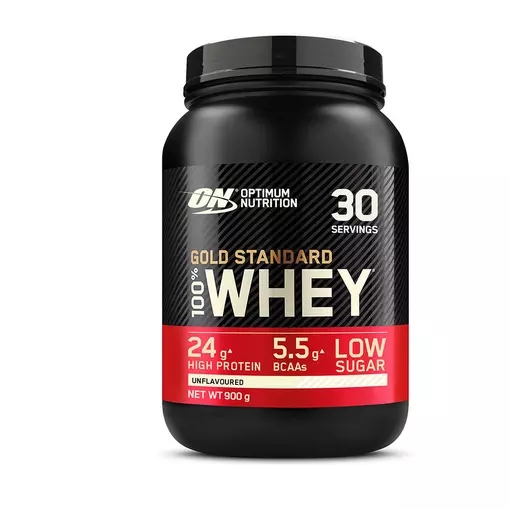 Optimum Nutrition Gold Standard 100% Whey Proteina Unflavoured 900 grams (30 Servings) Argentina | 43725-IPCR