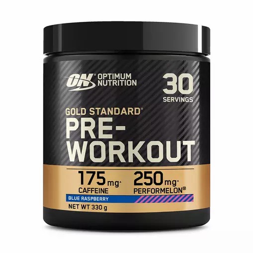 Optimum Nutrition Gold Standard Pre-Workout Blue Raspberry 330 grams (30 Servings) Argentina | 37216-QAJC