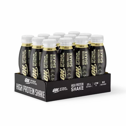 Optimum Nutrition High Protein Shake Elite Vainilla 3300 ml (12 pieces) Argentina | 21874-VXOF