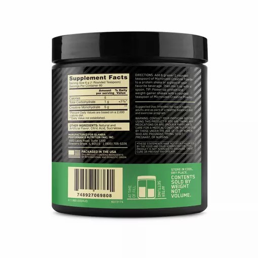 Optimum Nutrition Micronized Creatine Powder Blueberry Lemonade 0.79 lb (60 Servings) Argentina | 87149-UTVK