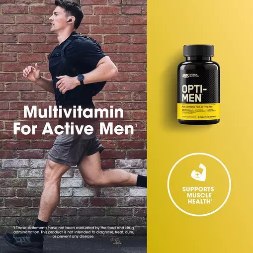 Optimum Nutrition OPTI-MEN® Multivitamin Tablets 90 Tablets (30 Servings) Argentina | 89314-GNVO