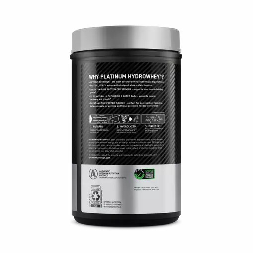 Optimum Nutrition PLATINUM HYDROWHEY™ Supercharged Strawberry 1.76 lb (20 Servings) Argentina | 05937-RBKF