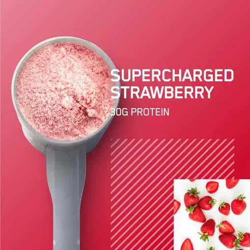 Optimum Nutrition PLATINUM HYDROWHEY™ Supercharged Strawberry 1.76 lb (20 Servings) Argentina | 05937-RBKF