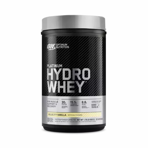 Optimum Nutrition PLATINUM HYDROWHEY™ Velocity Vainilla 1.76 lb (20 Servings) Argentina | 37462-AEQD