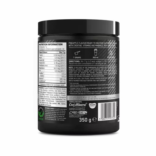 Optimum Nutrition Platinum Creatine Plus Pineapple 350 grams (50 Servings) Argentina | 08315-NLEF