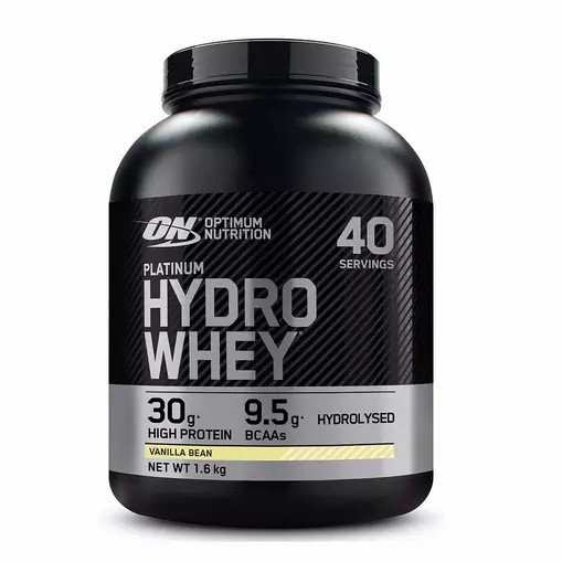 Optimum Nutrition Platinum Hydrowhey Vainilla Bean 1.6 kg (40 Servings) Argentina | 48091-CRUB