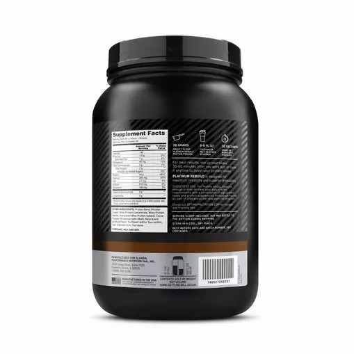 Optimum Nutrition Platinum Rebuild Dark Chocolate 1.67 lb (20 Servings) Argentina | 13298-XGPD