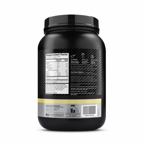 Optimum Nutrition Platinum Rebuild Vainilla Buttercream 1.63 lb (20 Servings) Argentina | 48126-PNOZ