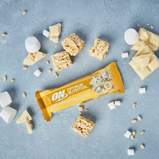 Optimum Nutrition Protein Bar Marshmallow Crunch 650 grams (10 Bars) Argentina | 18972-DPCX