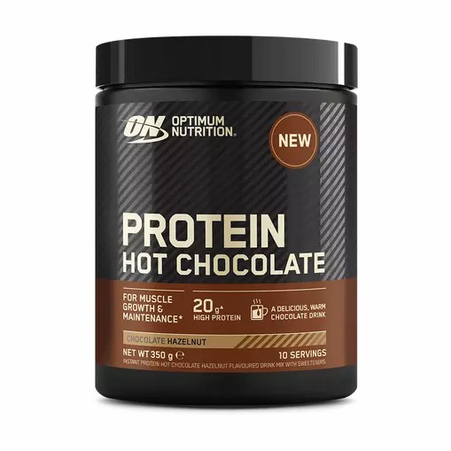 Optimum Nutrition Protein Hot Chocolate Chocolate Hazelnut 350 grams (10 Servings) Argentina | 94201-TNZR